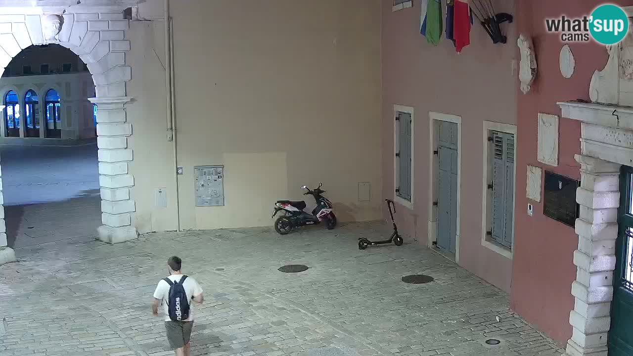 Live-Webcam Rovinj – Balbis Bogen “Stadttor” – Istrien – Kroatien