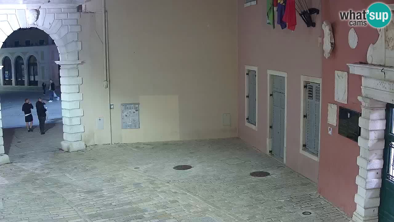 Live-Webcam Rovinj – Balbis Bogen “Stadttor” – Istrien – Kroatien