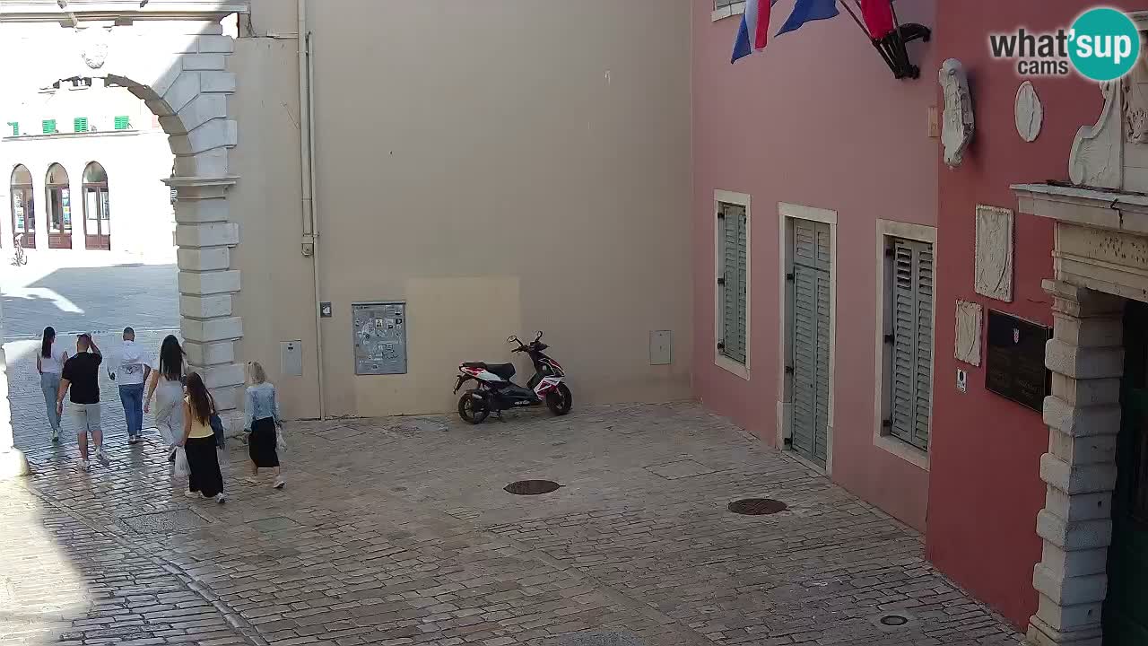 Live webcam Rovinj – Balbijev luk “Gradska vrata” – Istra – Hrvatska