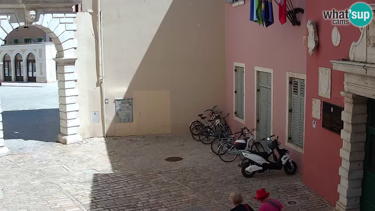 Live webcam Rovinj – Balbijev luk “Gradska vrata” – Istra – Hrvatska