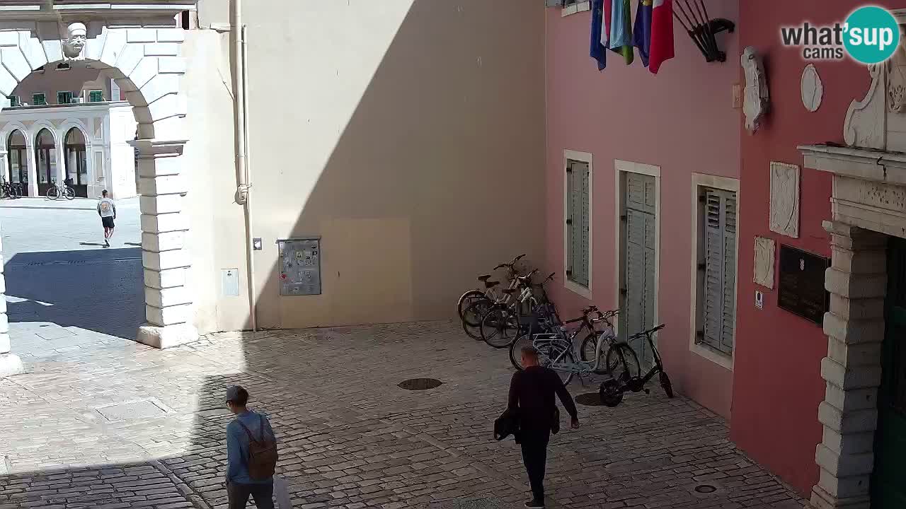 Live webcam Rovinj – Balbijev luk “Gradska vrata” – Istra – Hrvatska