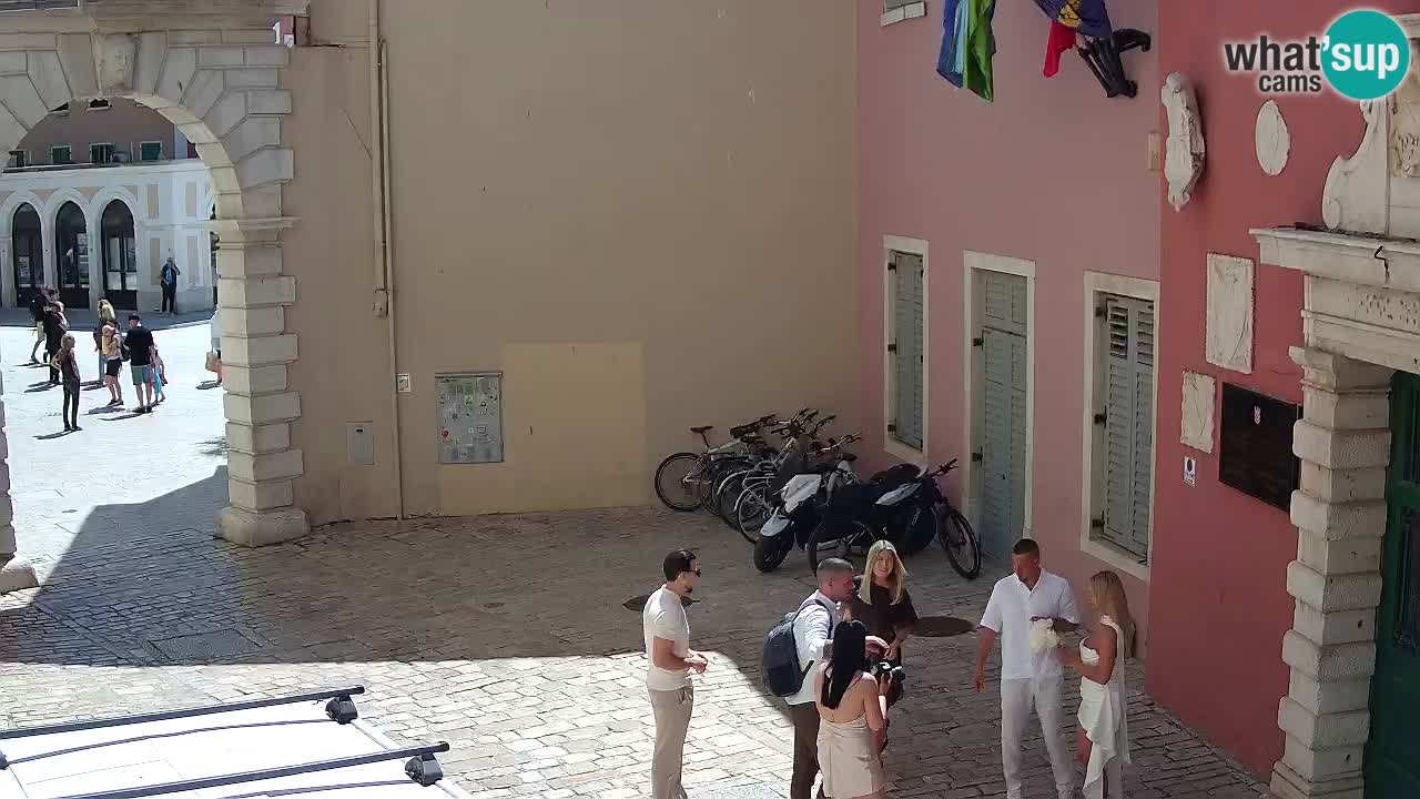 Live-Webcam Rovinj – Balbis Bogen “Stadttor” – Istrien – Kroatien