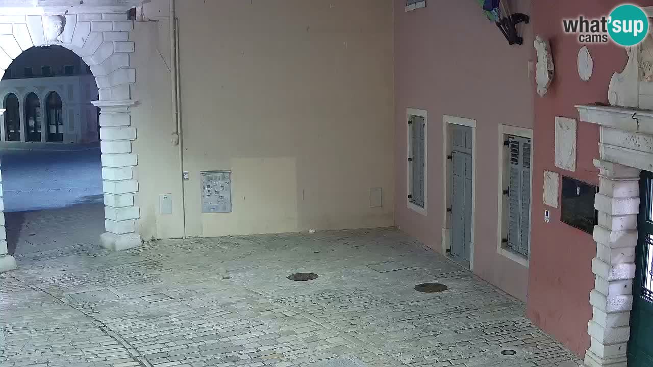 Live webcam Rovinj – Balbijev luk “Gradska vrata” – Istra – Hrvatska