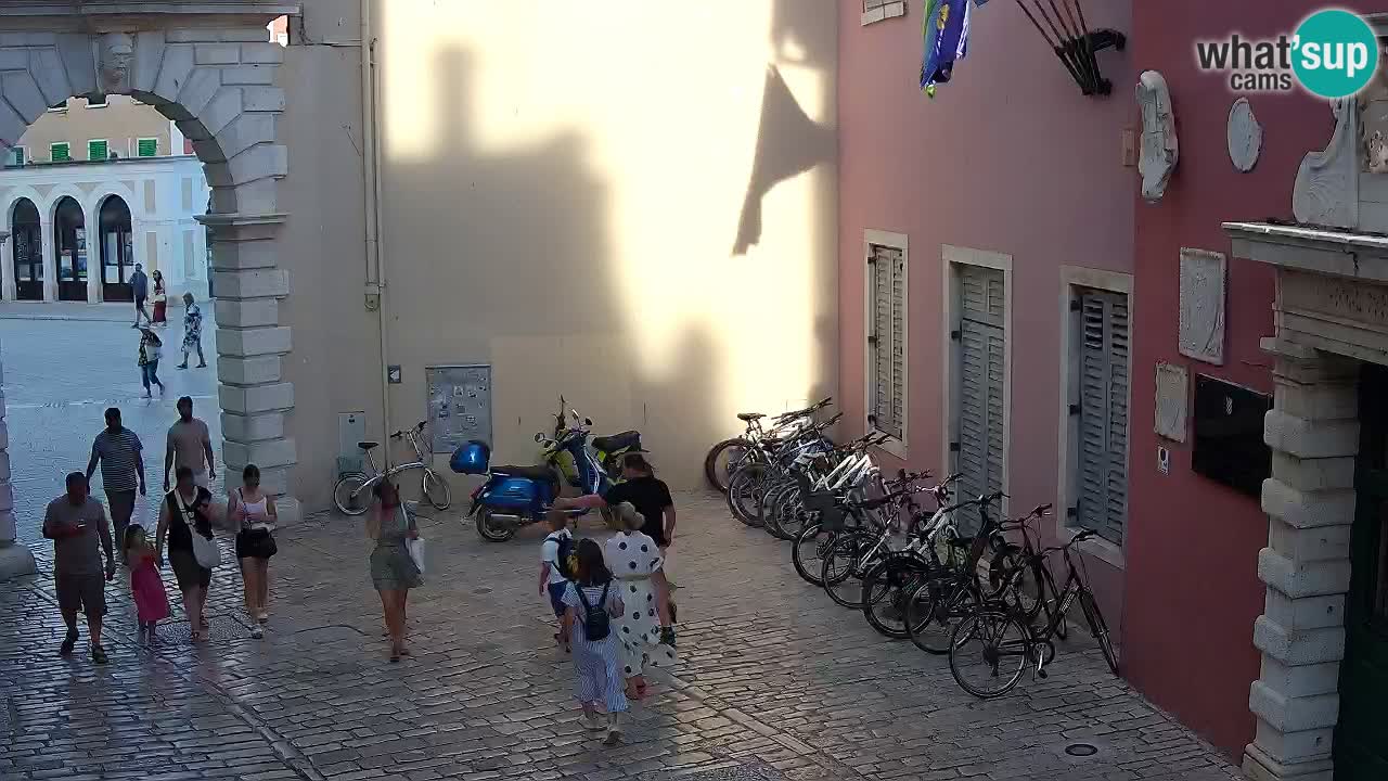Live-Webcam Rovinj – Balbis Bogen “Stadttor” – Istrien – Kroatien