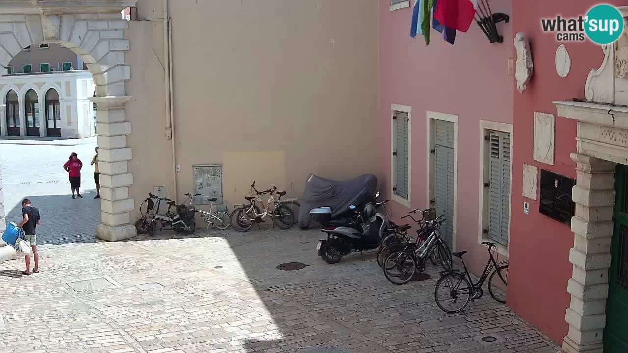 Live-Webcam Rovinj – Balbis Bogen “Stadttor” – Istrien – Kroatien