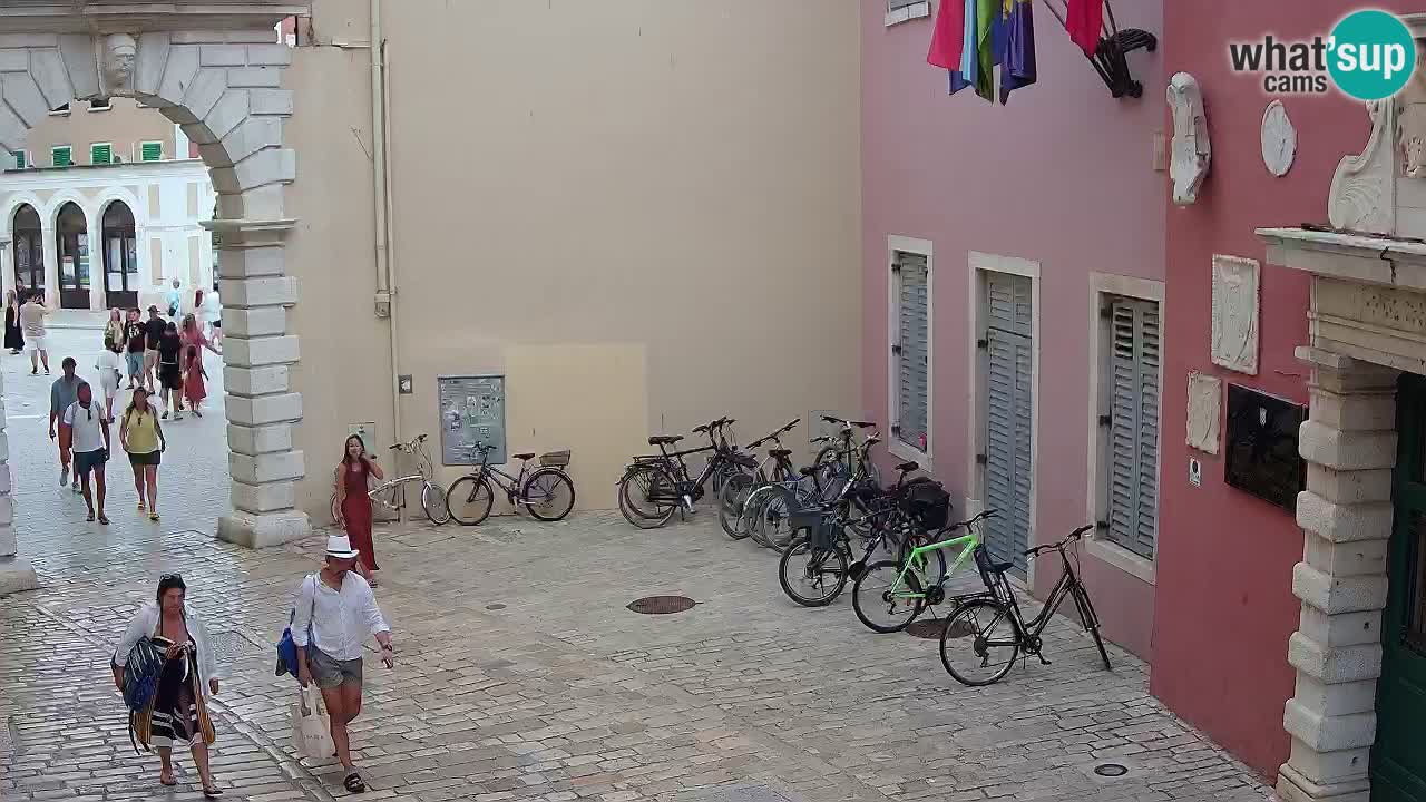 Live-Webcam Rovinj – Balbis Bogen “Stadttor” – Istrien – Kroatien