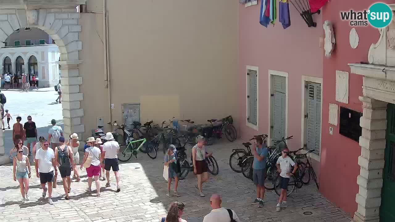 Live-Webcam Rovinj – Balbis Bogen “Stadttor” – Istrien – Kroatien