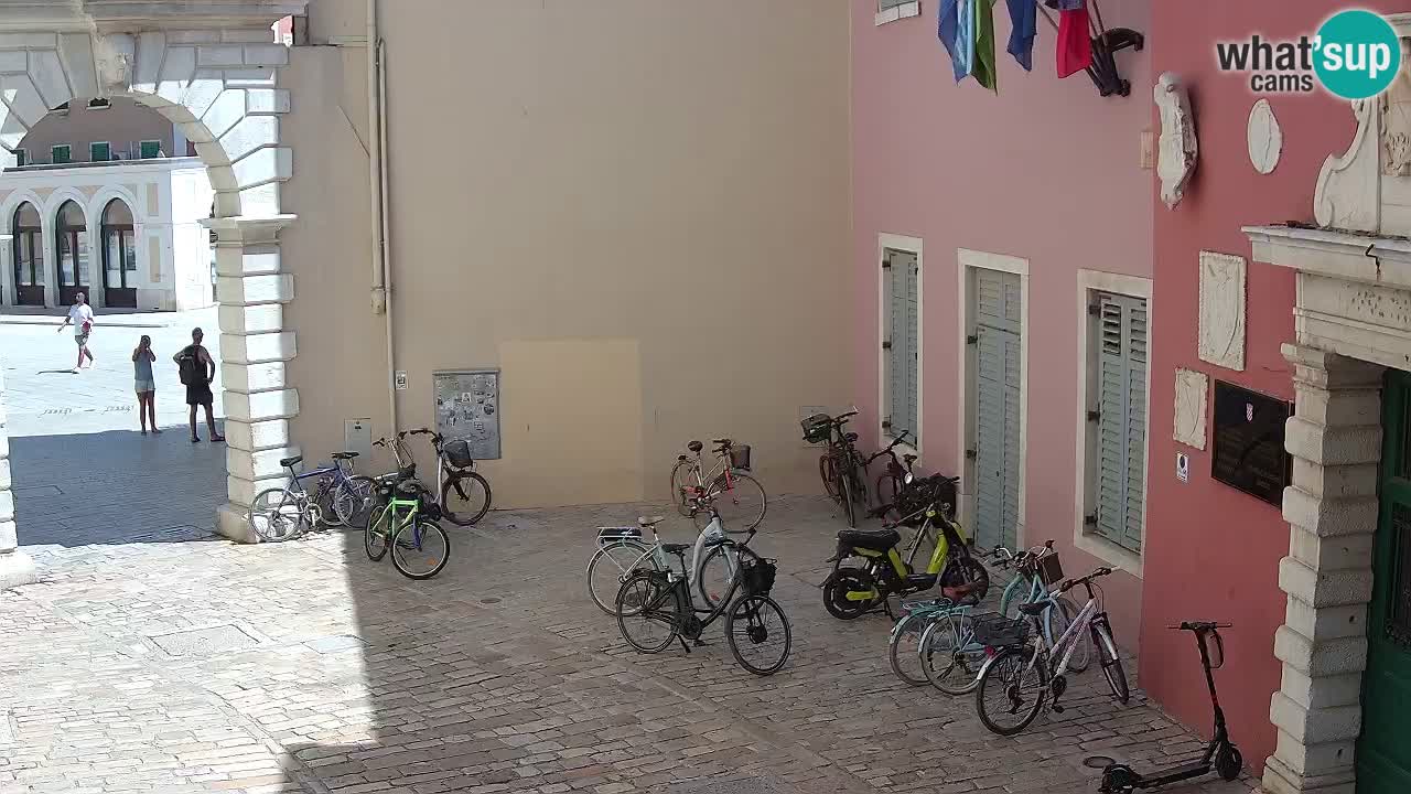 Live webcam Rovinj – Balbijev luk “Gradska vrata” – Istra – Hrvatska