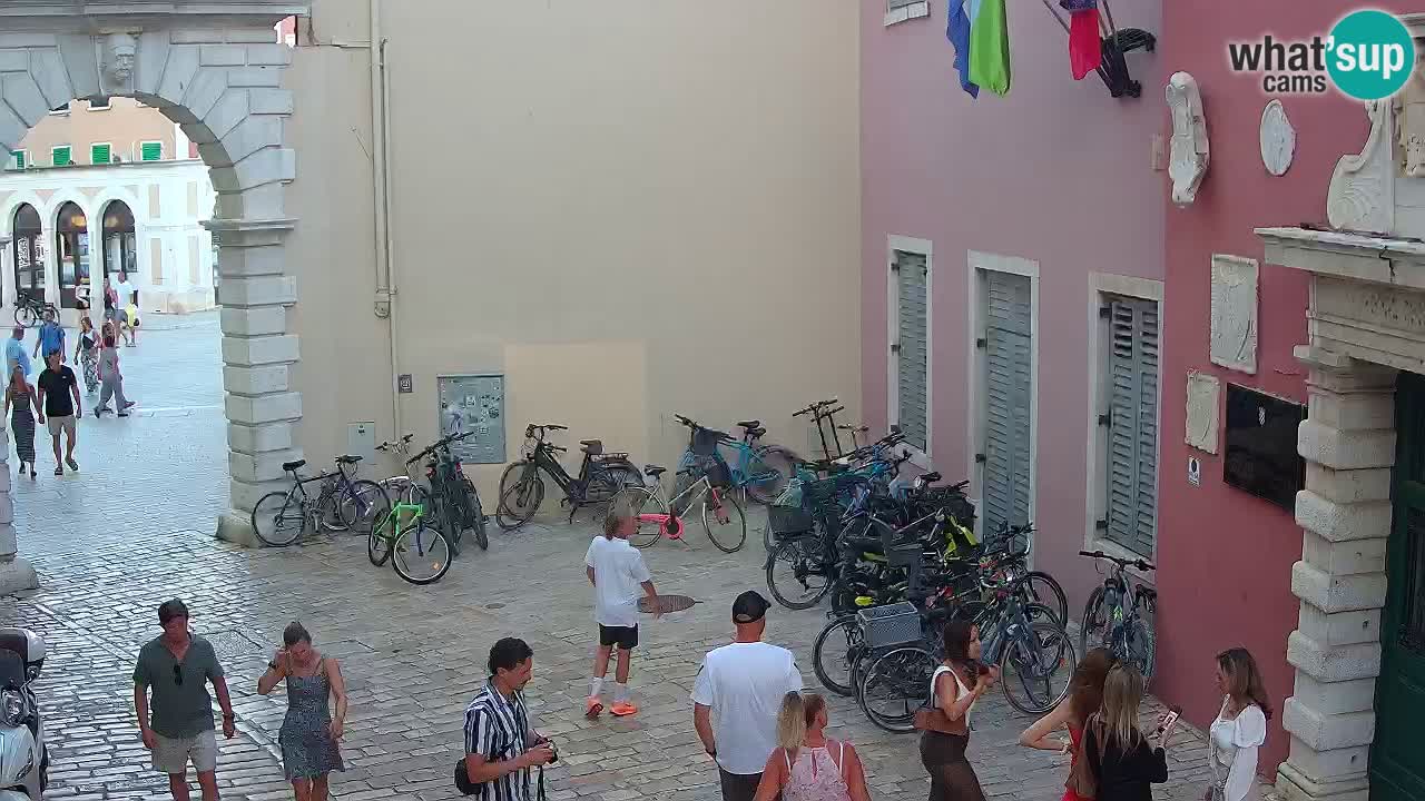 Live-Webcam Rovinj – Balbis Bogen “Stadttor” – Istrien – Kroatien