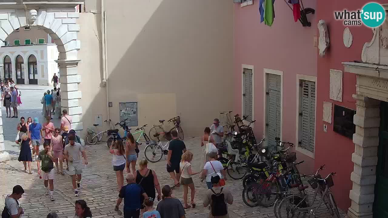 Live-Webcam Rovinj – Balbis Bogen “Stadttor” – Istrien – Kroatien