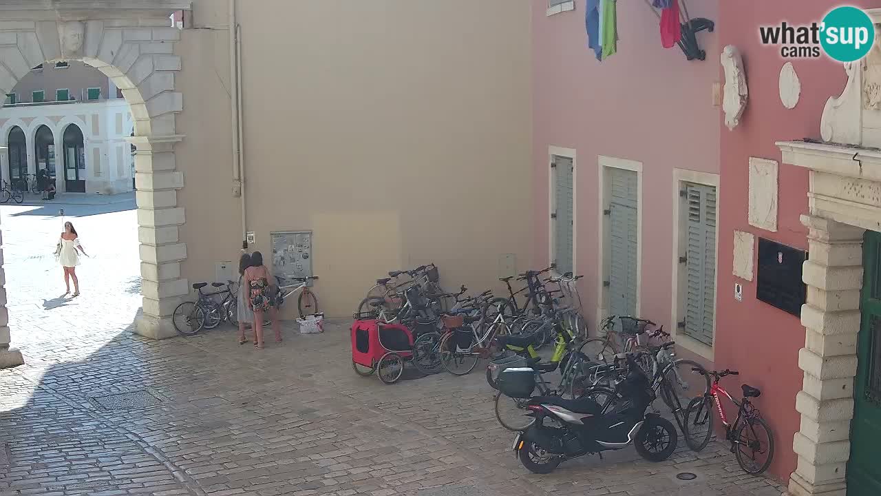 Live-Webcam Rovinj – Balbis Bogen “Stadttor” – Istrien – Kroatien