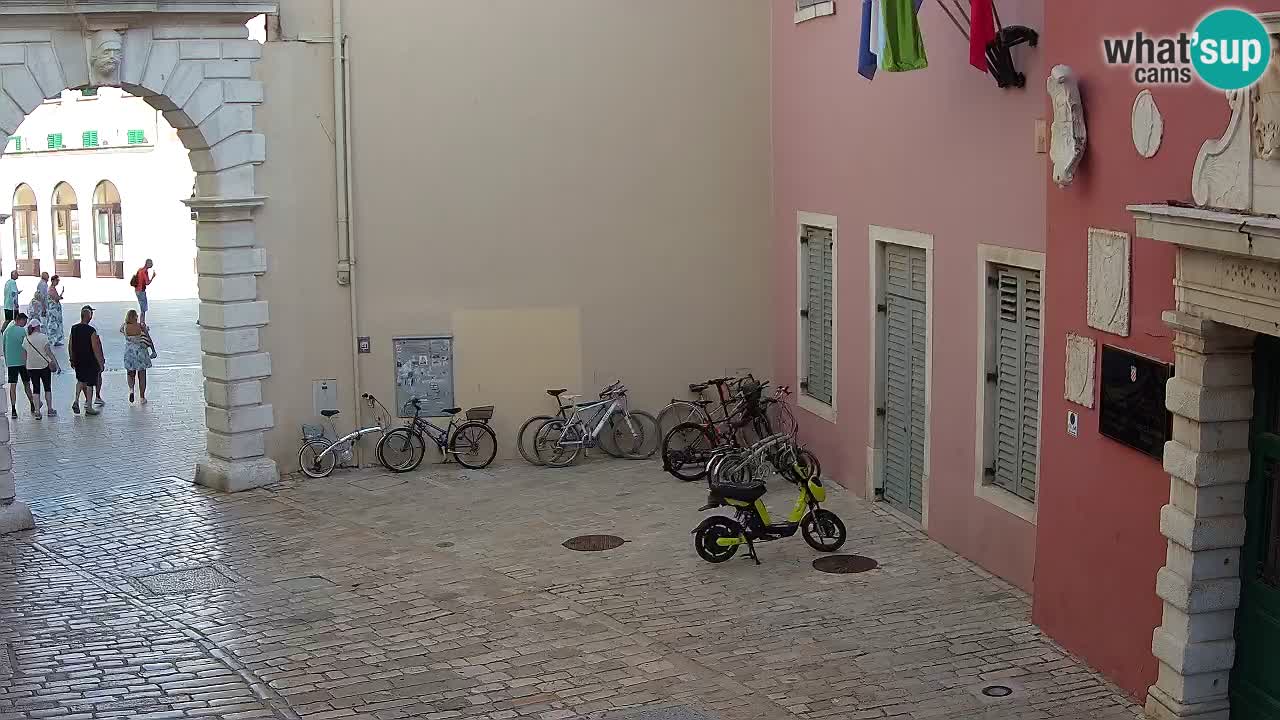 Live-Webcam Rovinj – Balbis Bogen “Stadttor” – Istrien – Kroatien