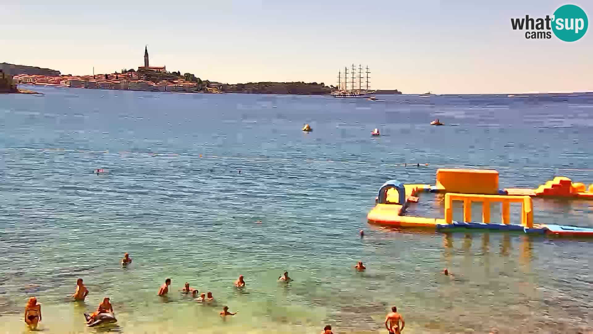 Web kamera Borik plaža Rovinj – Istra