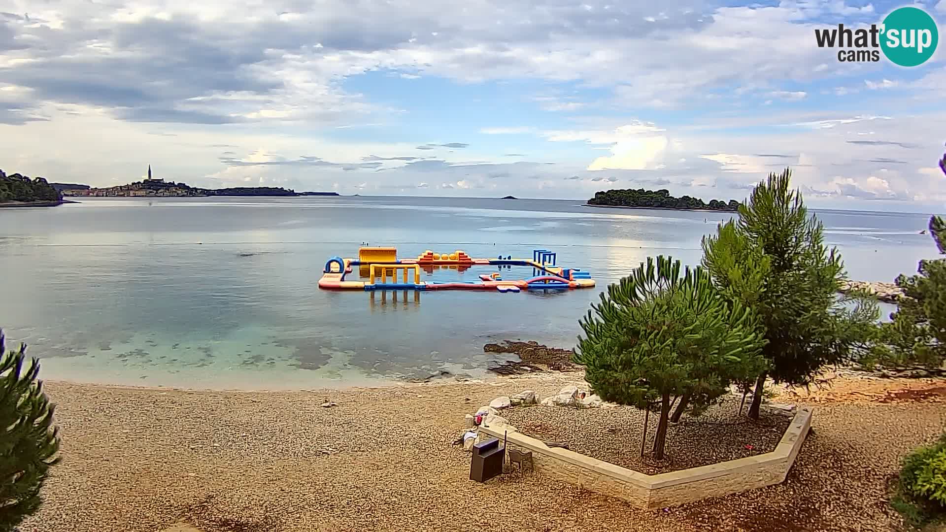 Camera en vivo Borik playa Rovinj – Istria