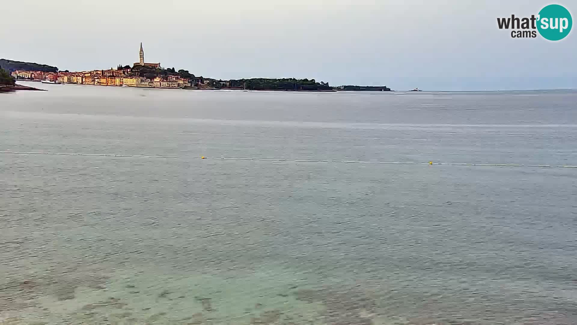 Webcam Spiaggia Borik a Rovigno – Istria