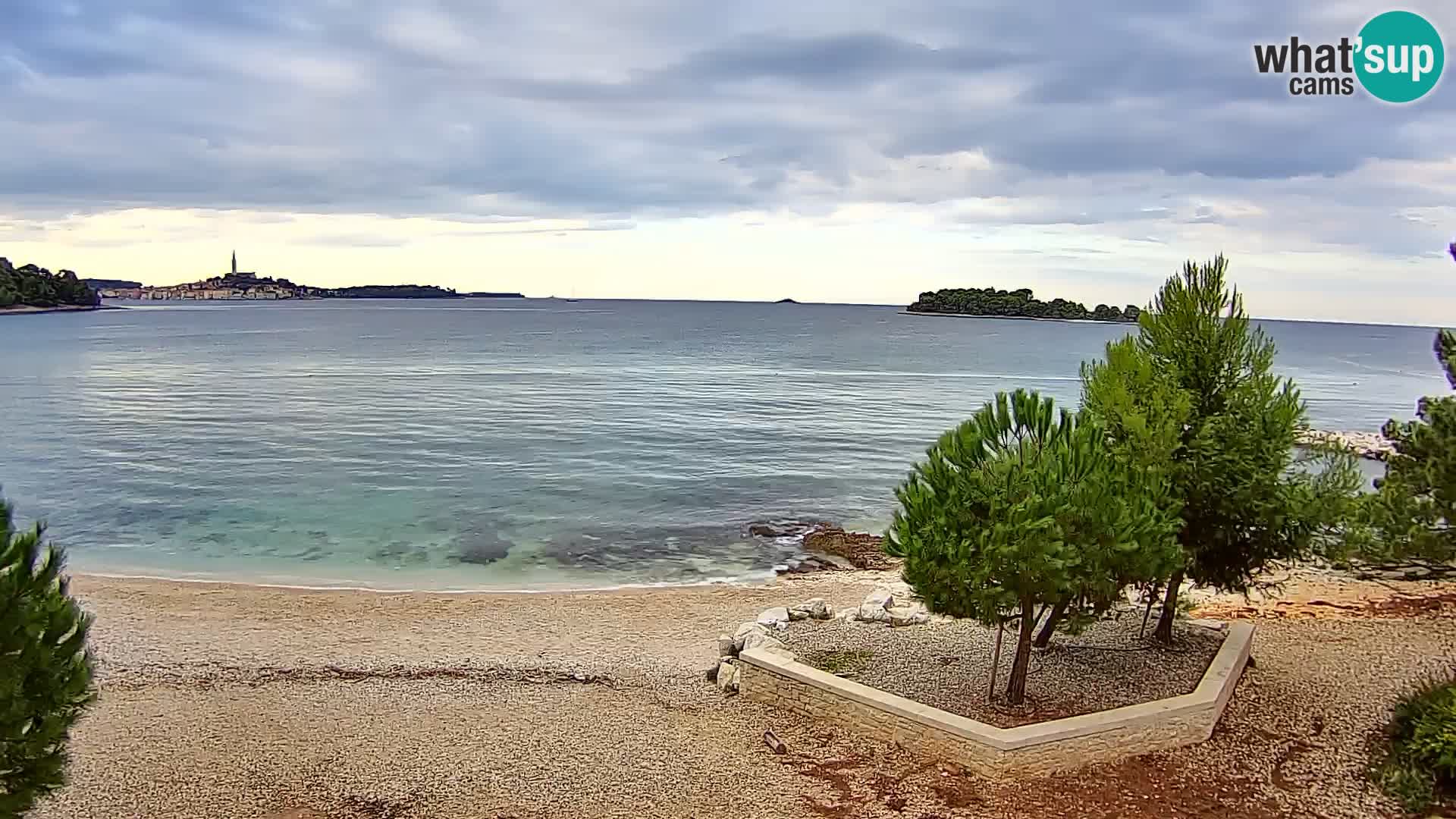 Web kamera Borik plaža Rovinj – Istra