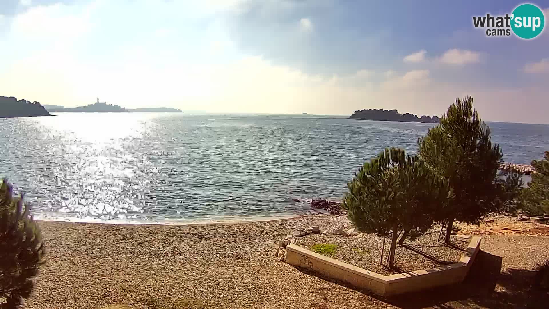 Spletna kamera plaža Borik Rovinj