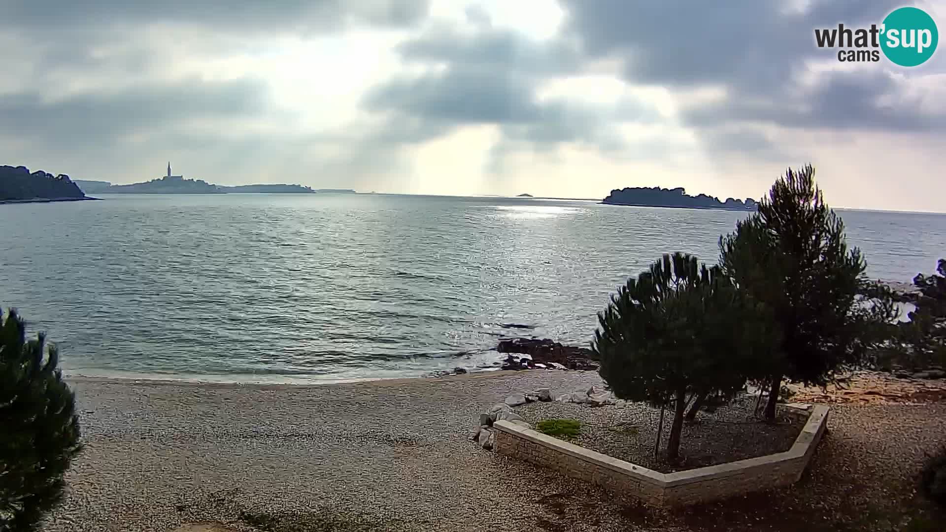 Camera en vivo Borik playa Rovinj – Istria