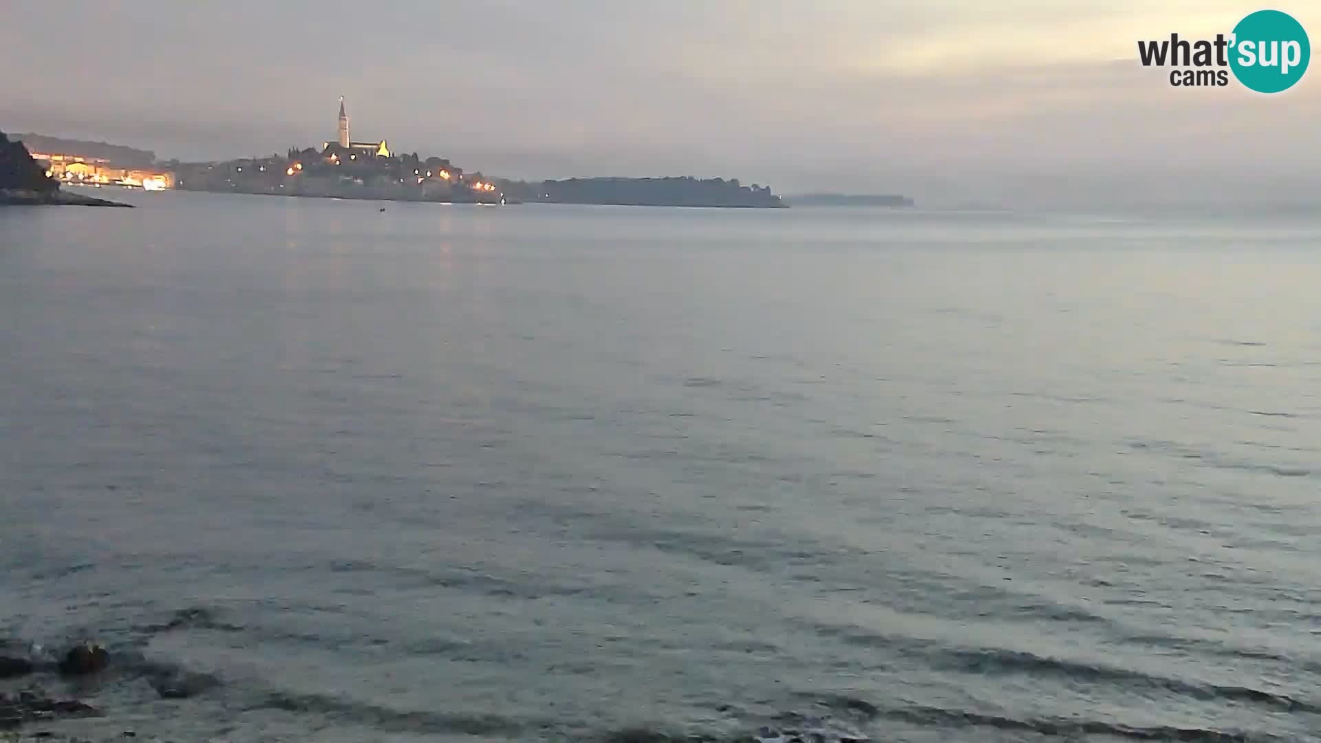 Spletna kamera plaža Borik Rovinj