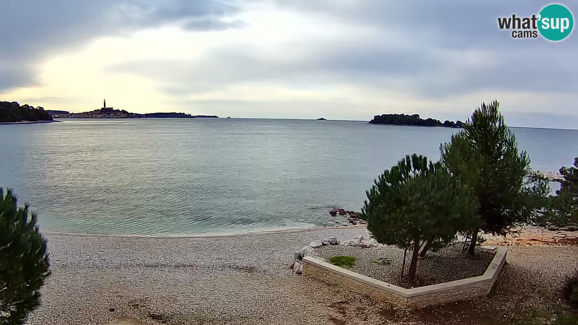 Camera en vivo Borik playa Rovinj – Istria