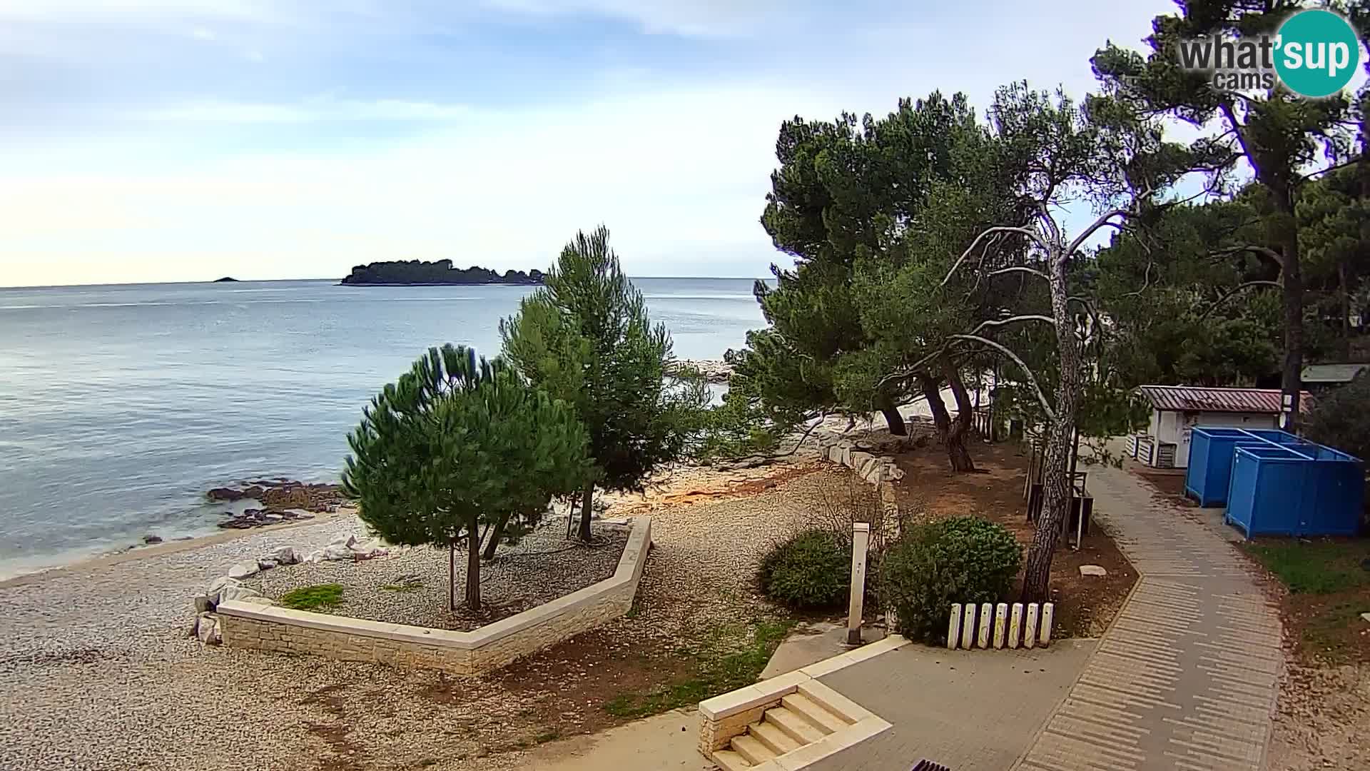 Web kamera Borik plaža Rovinj – Istra