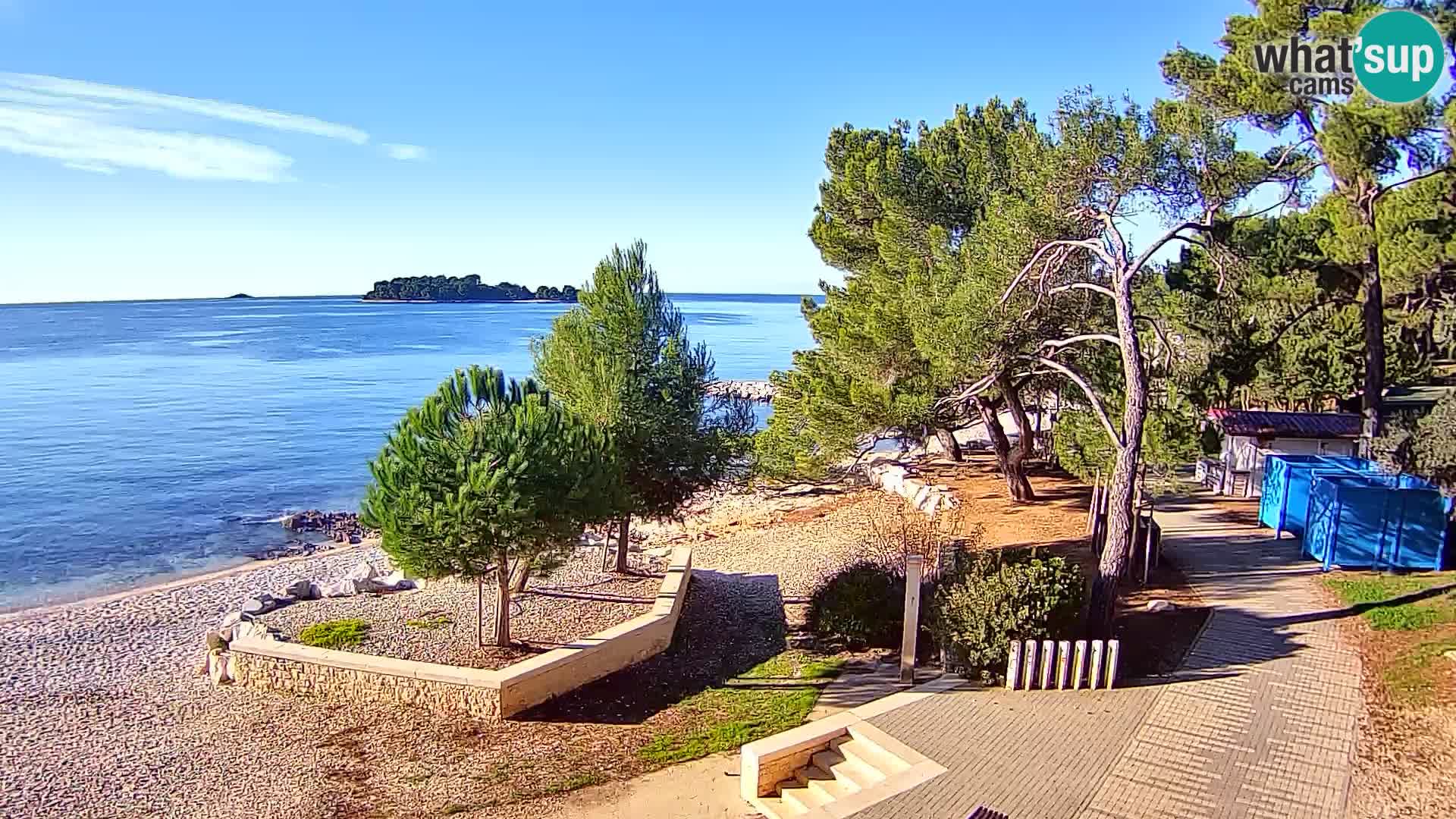 Webcam Borik Strand Rovinj – Istrien