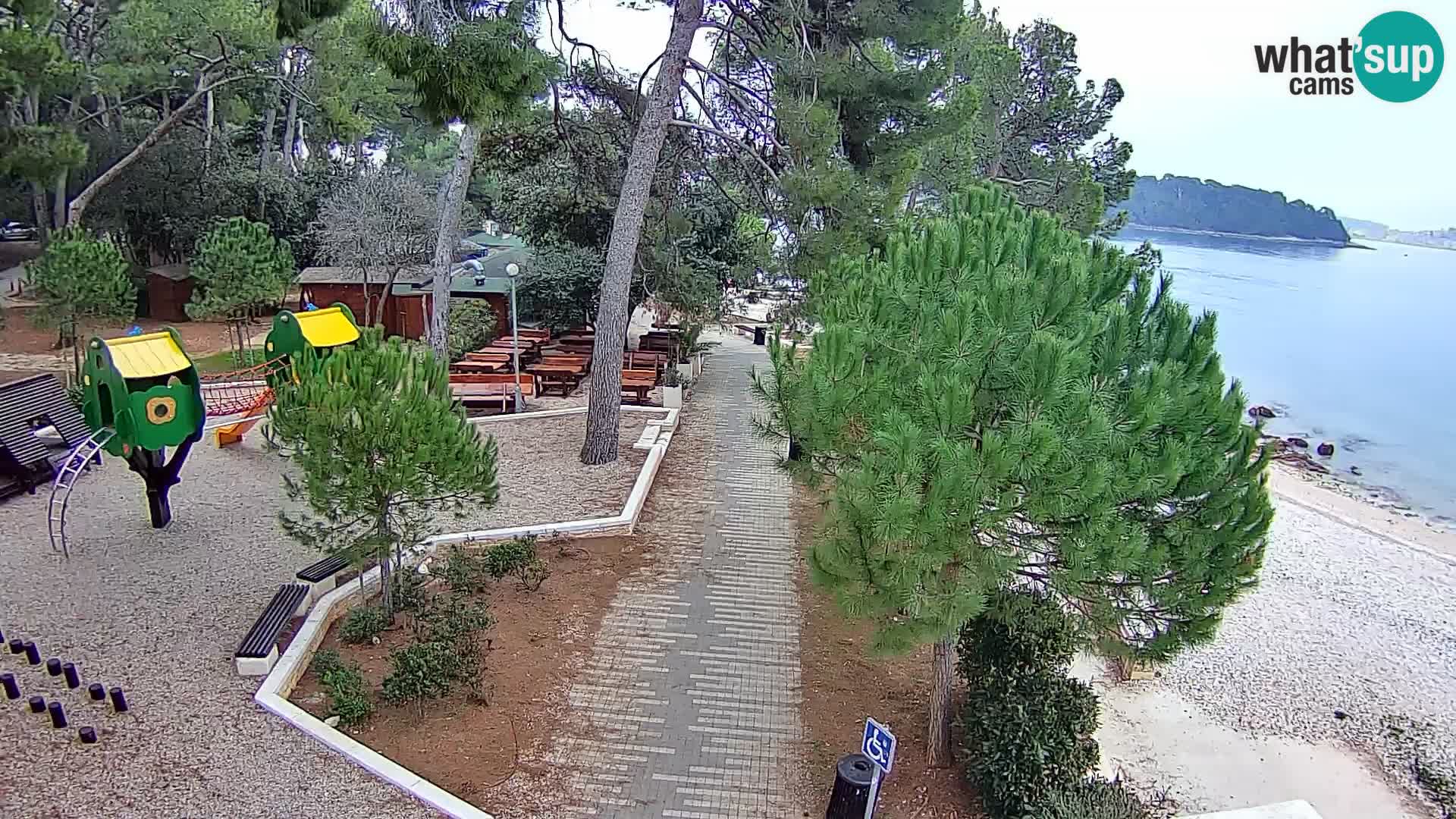 Web kamera Borik plaža Rovinj – Istra