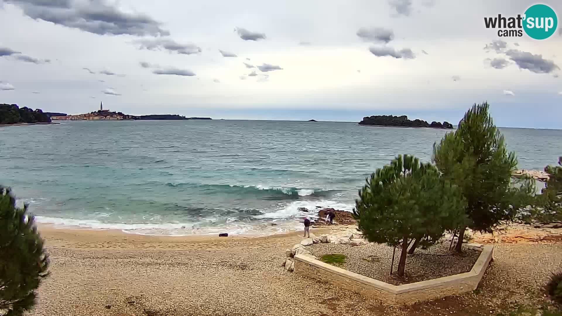 Web kamera Borik plaža Rovinj – Istra