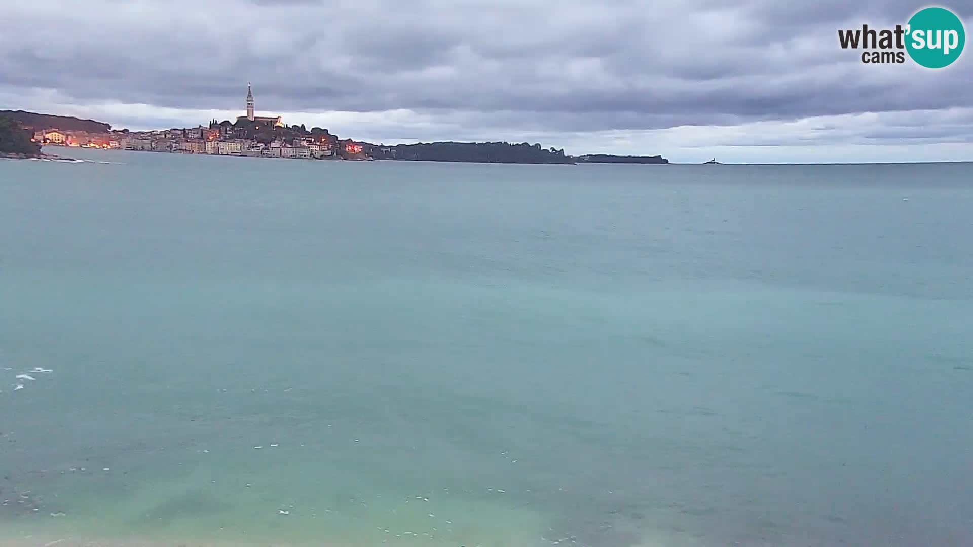 Spletna kamera plaža Borik Rovinj