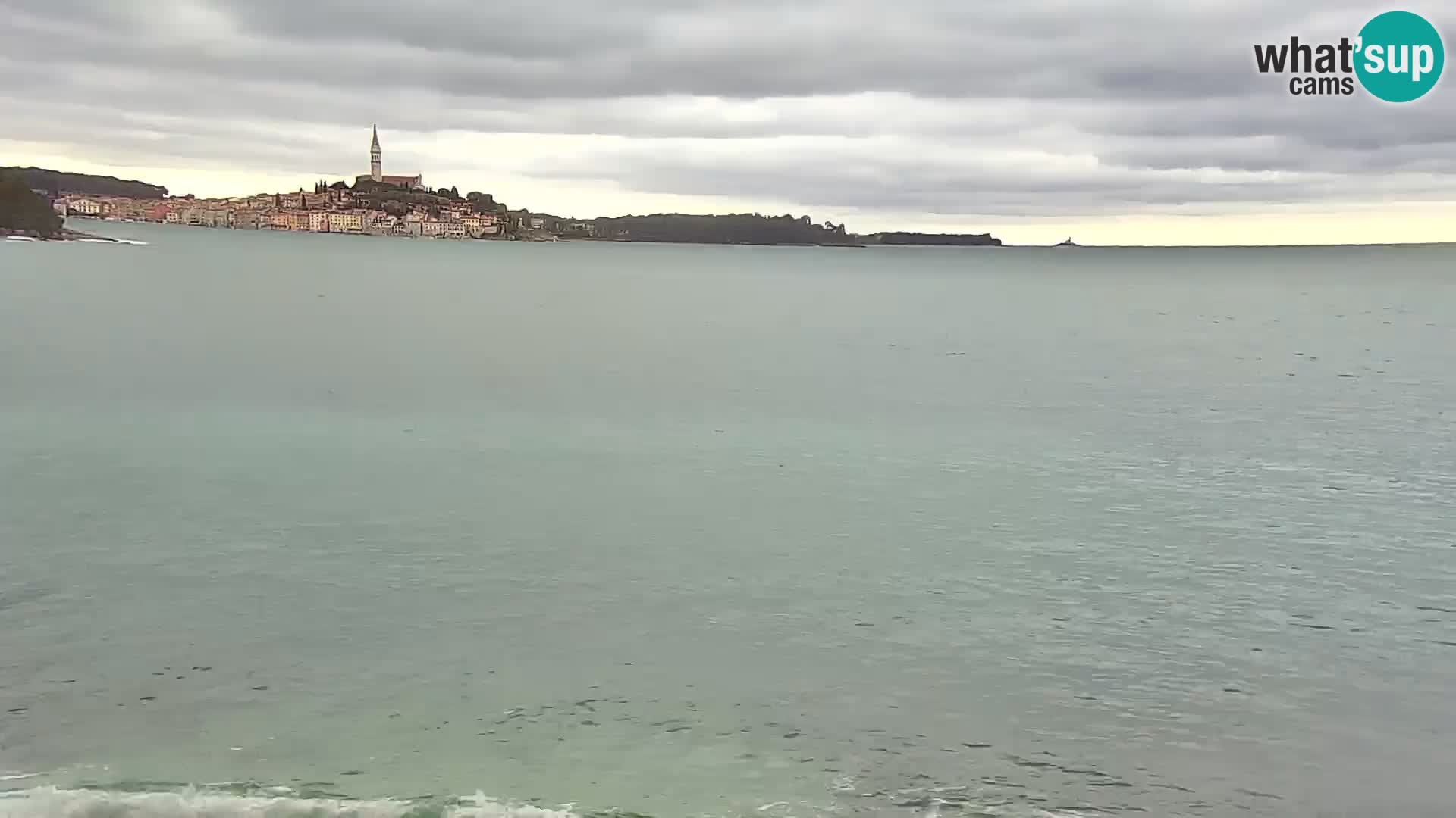 Webcam Spiaggia Borik a Rovigno – Istria