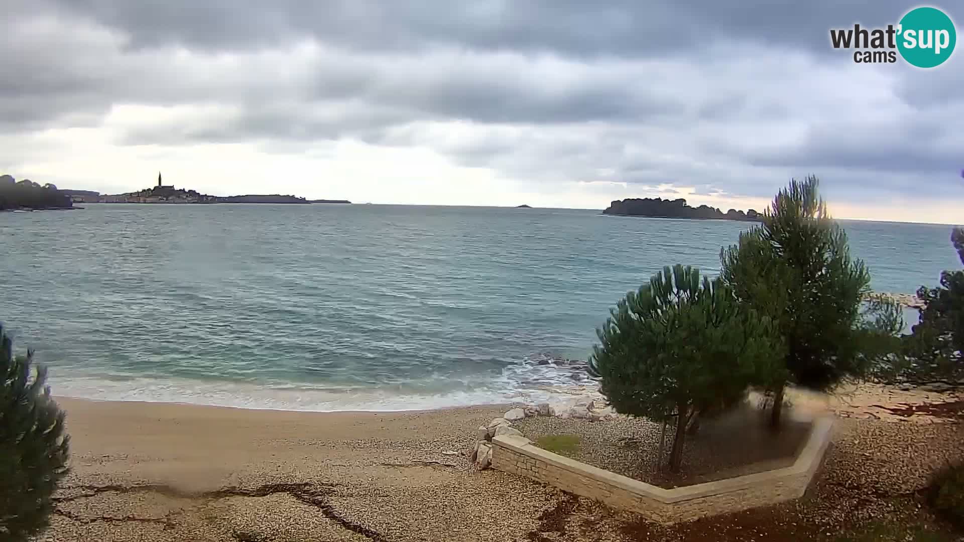 Camera en vivo Borik playa Rovinj – Istria