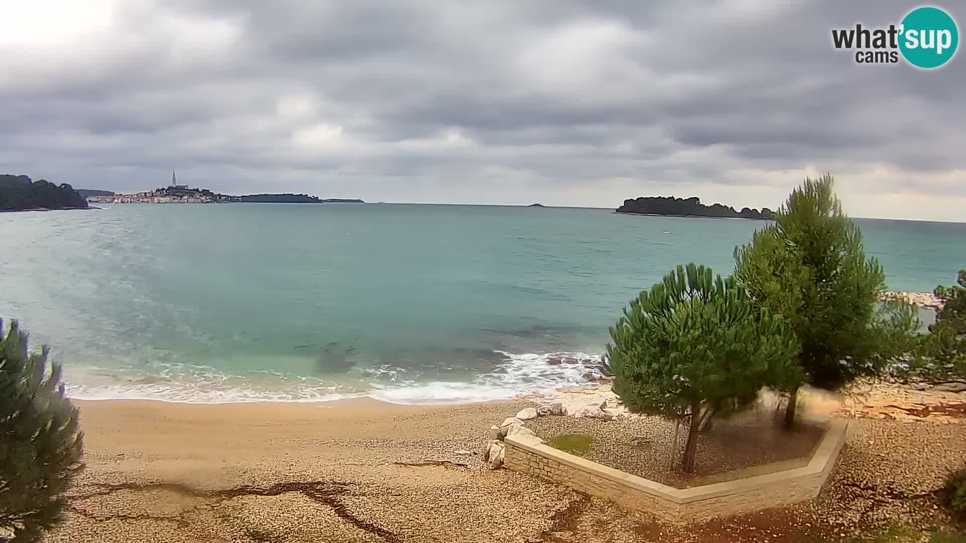 Camera en vivo Borik playa Rovinj – Istria