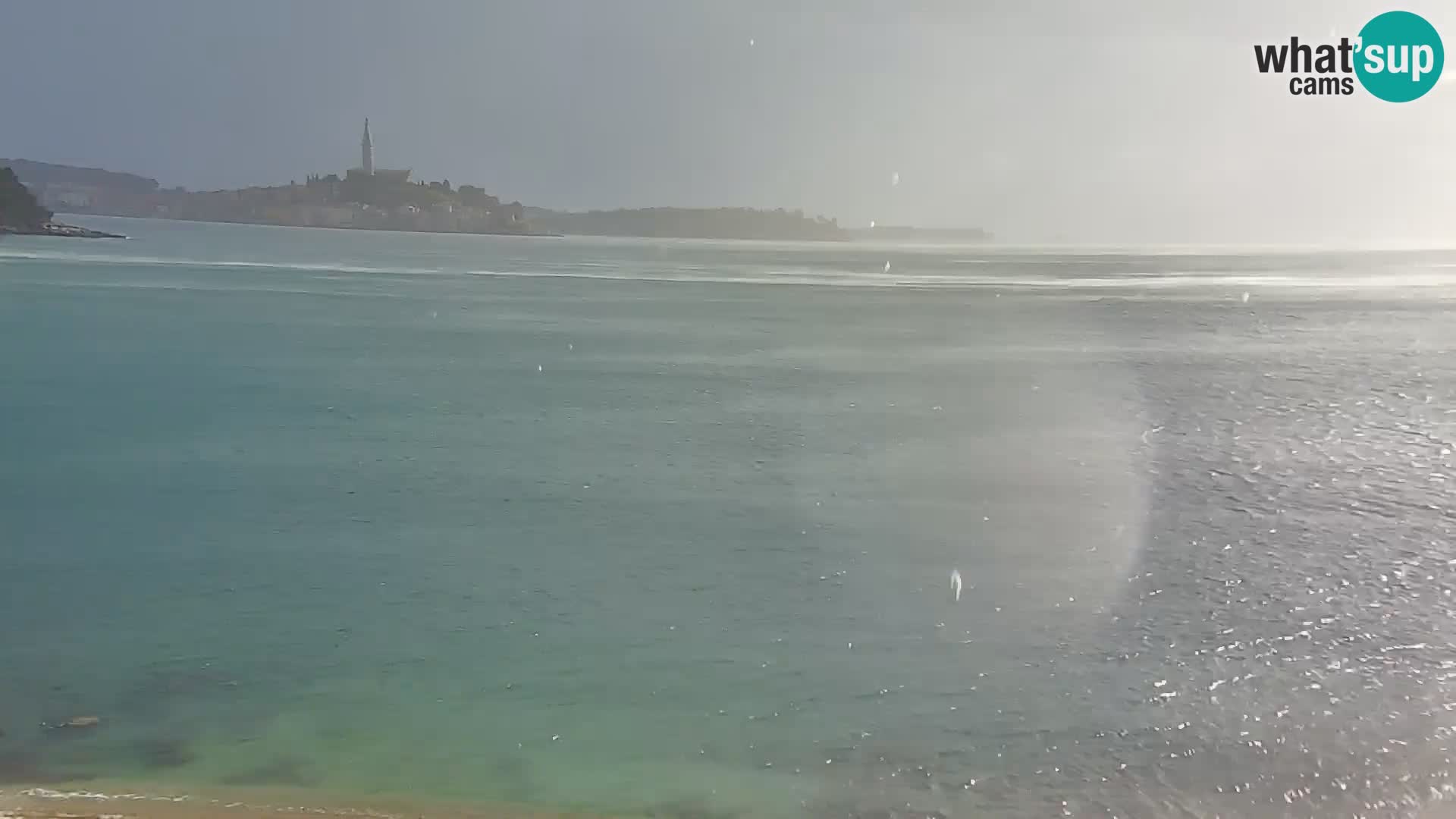 Spletna kamera plaža Borik Rovinj