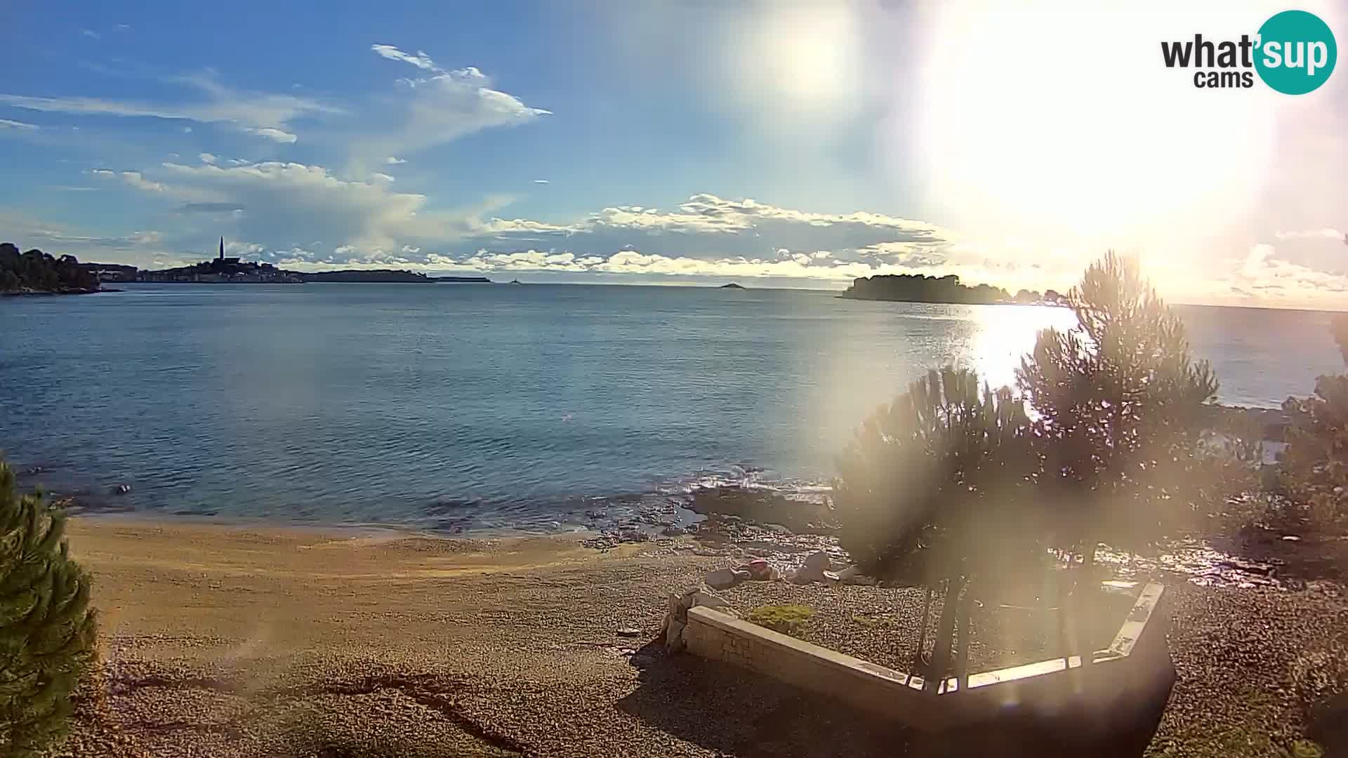 Camera en vivo Borik playa Rovinj – Istria