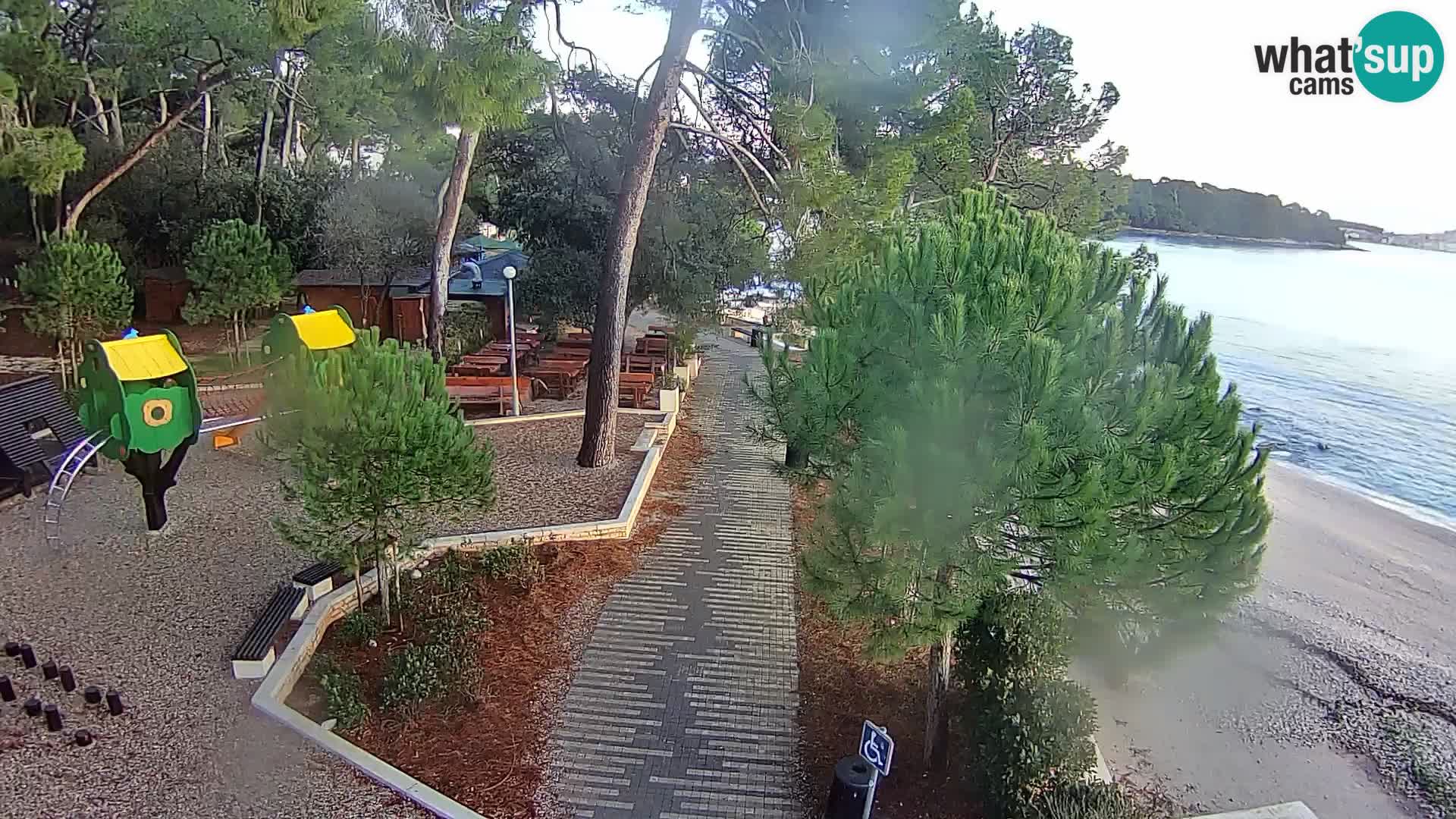 Camera en vivo Borik playa Rovinj – Istria