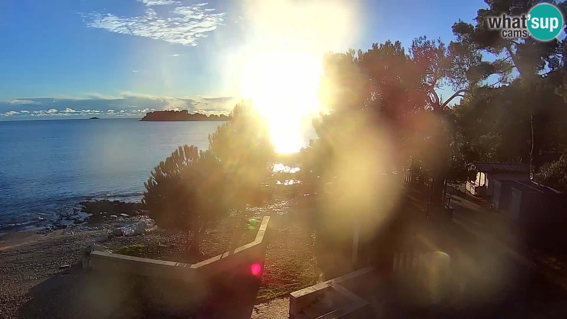 Camera en vivo Borik playa Rovinj – Istria