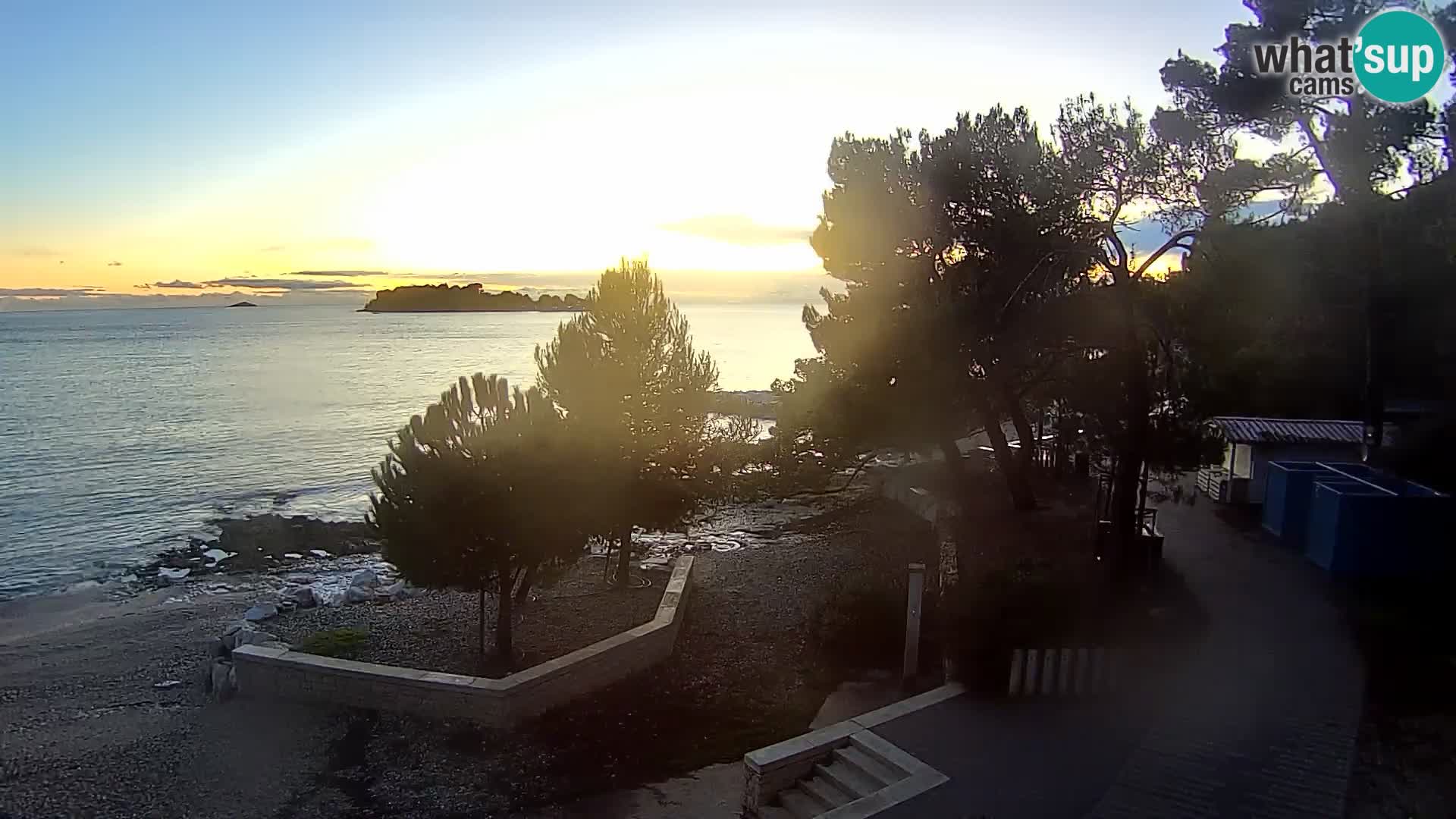 Web kamera Borik plaža Rovinj – Istra