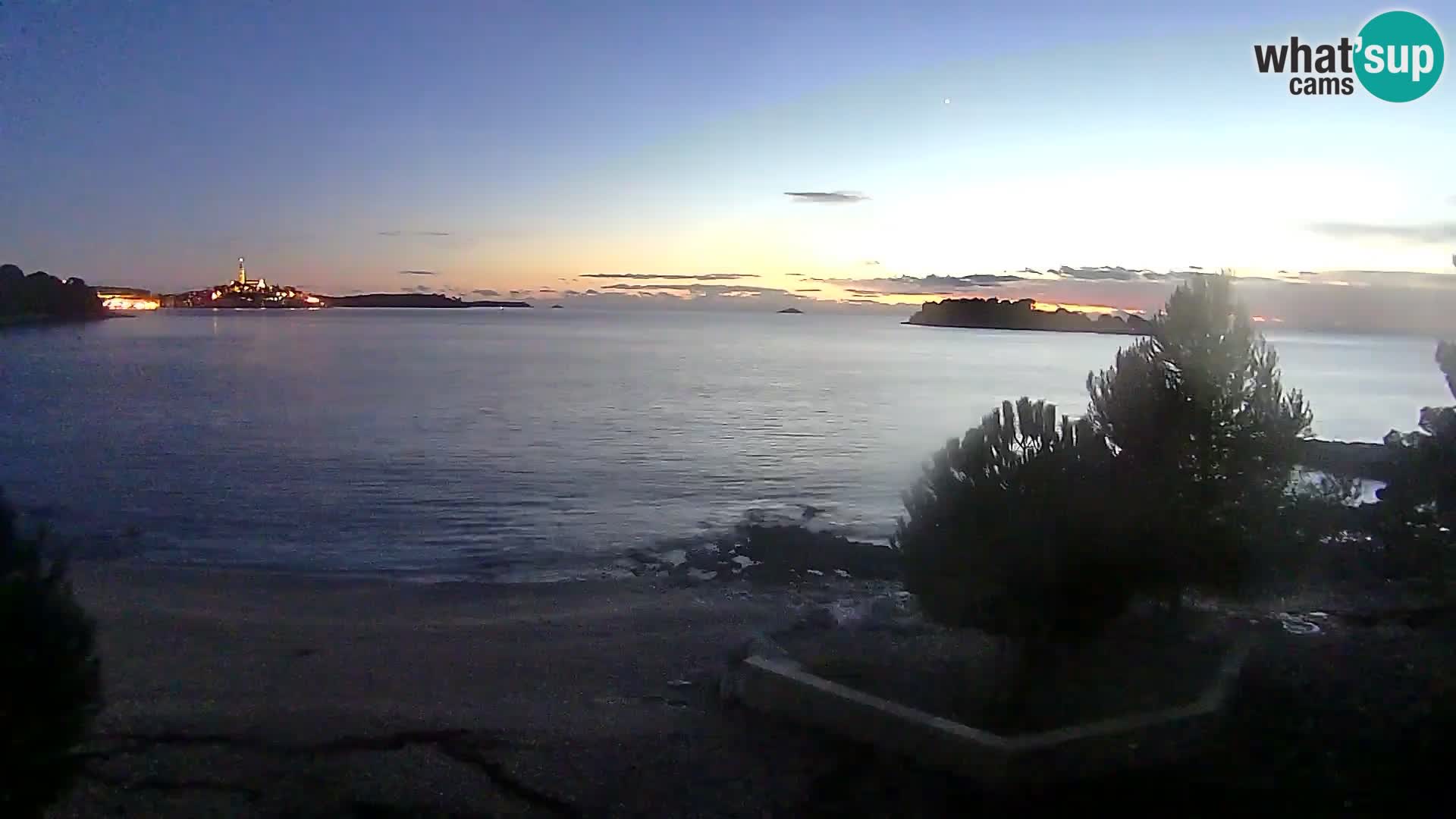 Camera en vivo Borik playa Rovinj – Istria