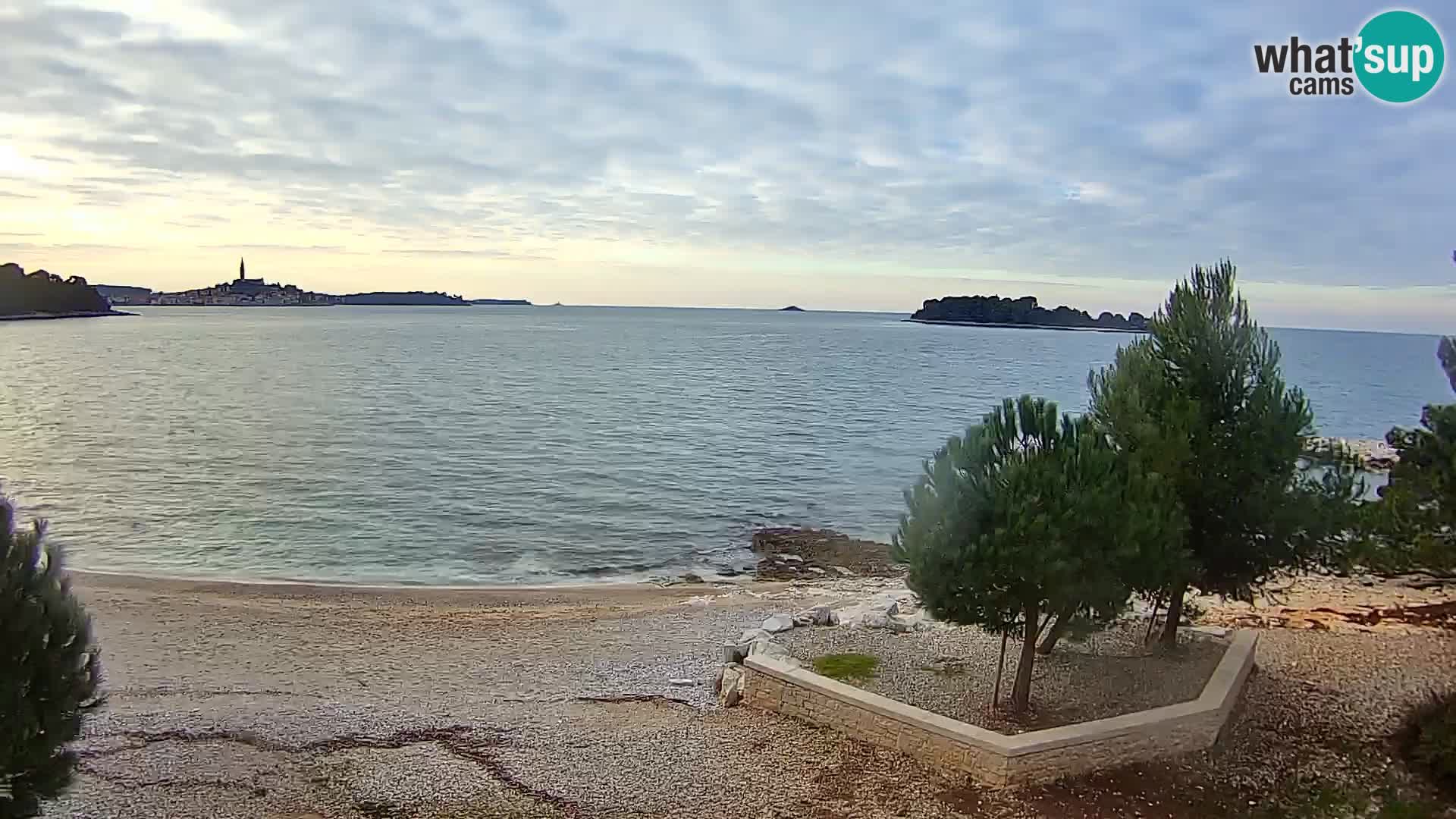 Spletna kamera plaža Borik Rovinj