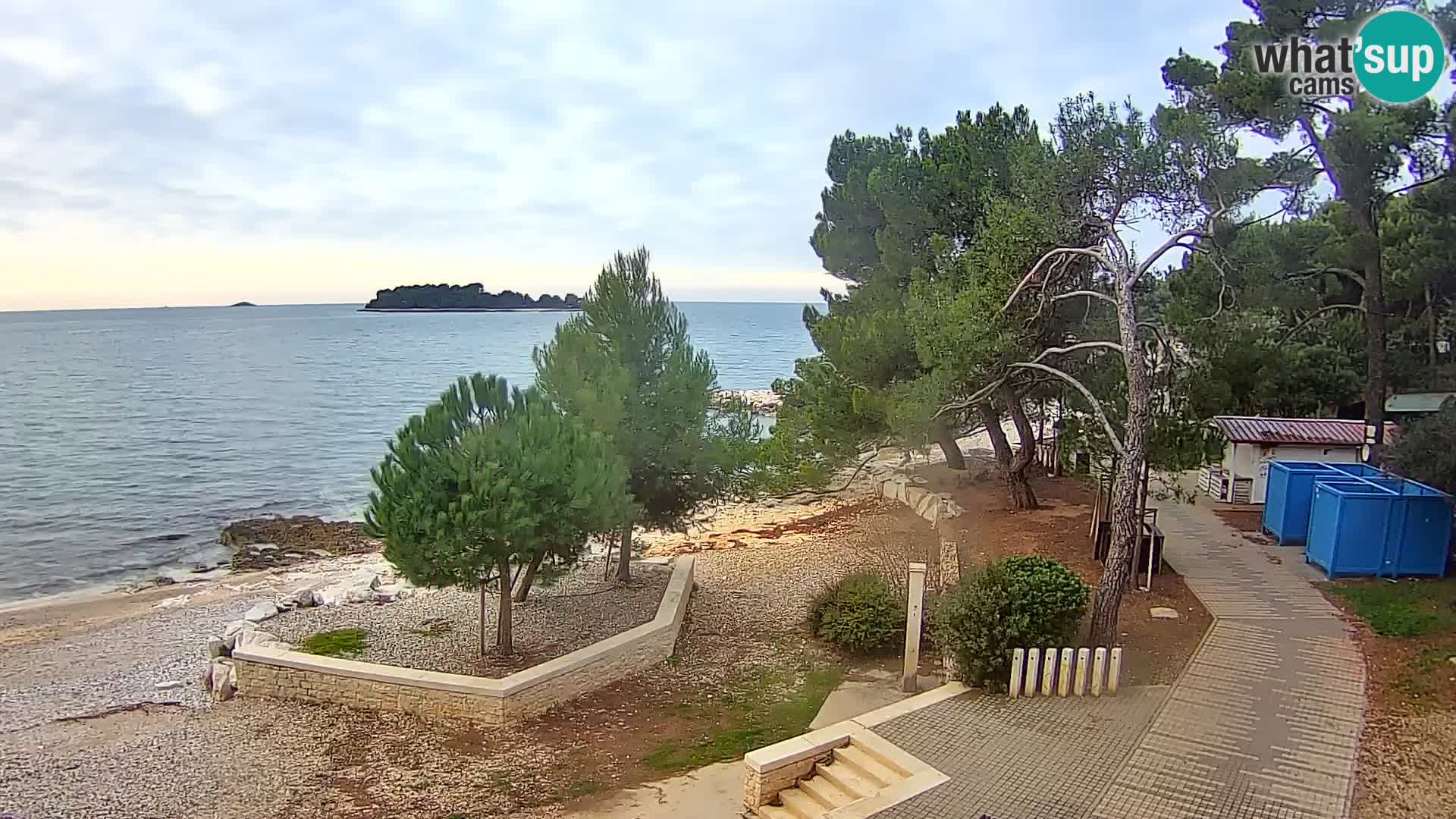 Web kamera Borik plaža Rovinj – Istra