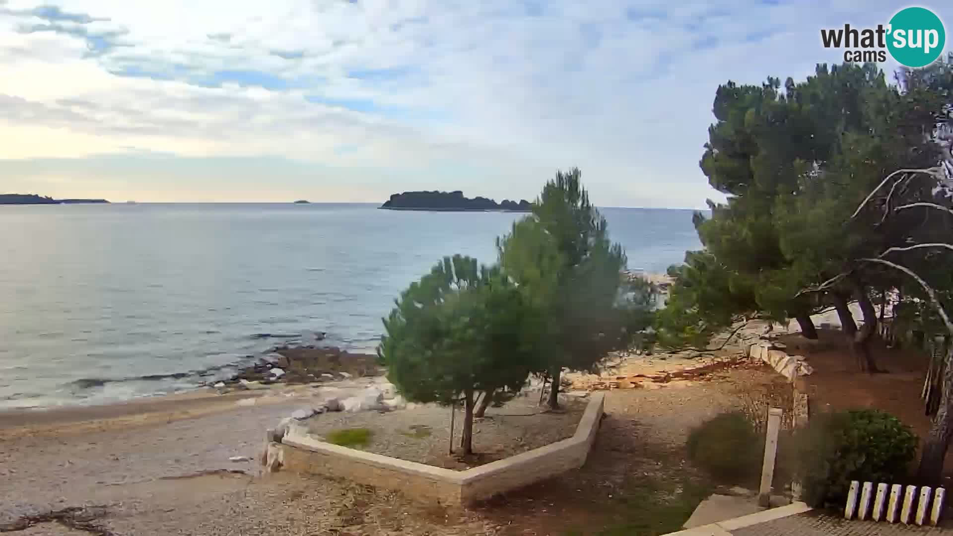 Camera en vivo Borik playa Rovinj – Istria