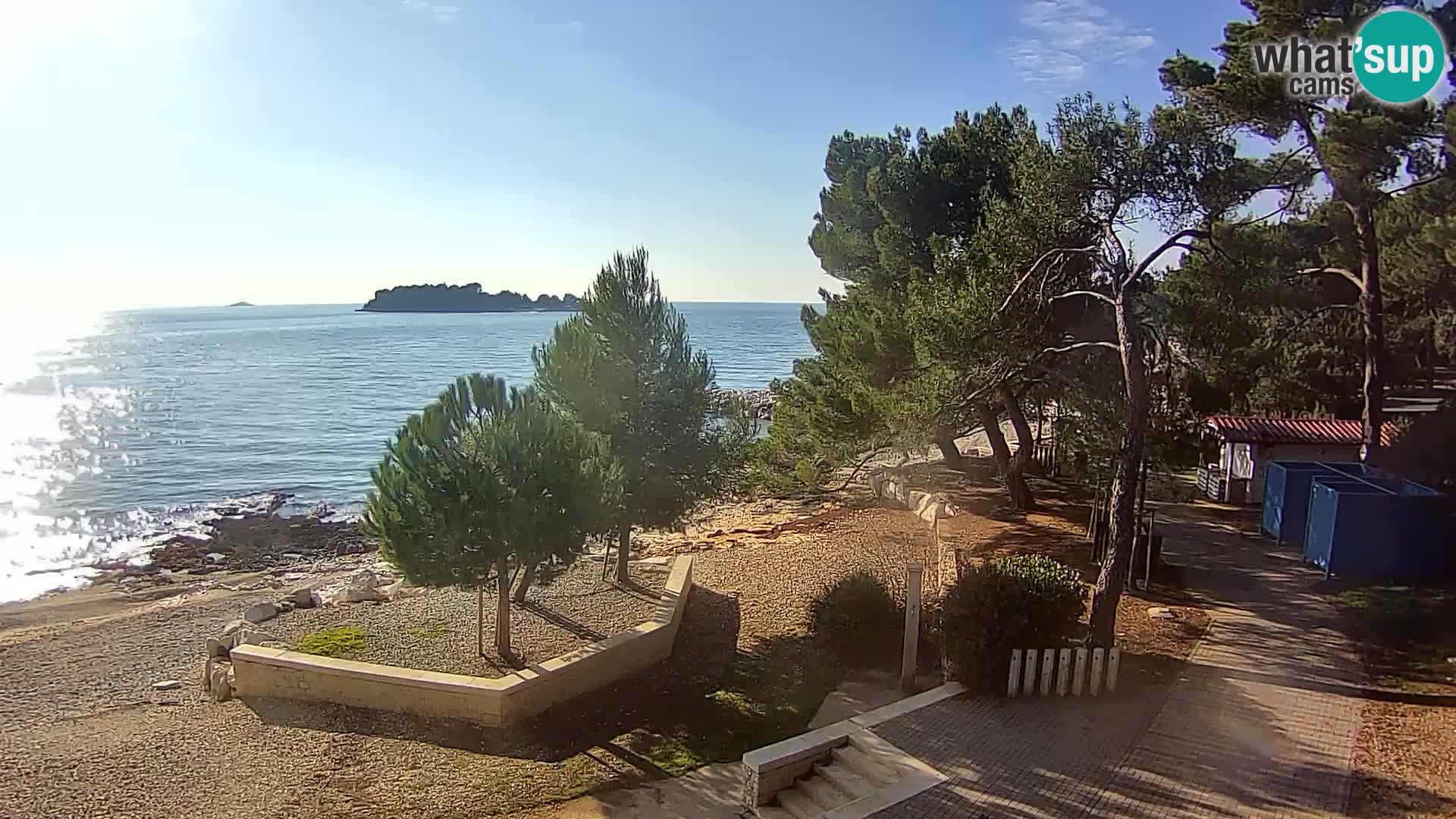 Camera en vivo Borik playa Rovinj – Istria