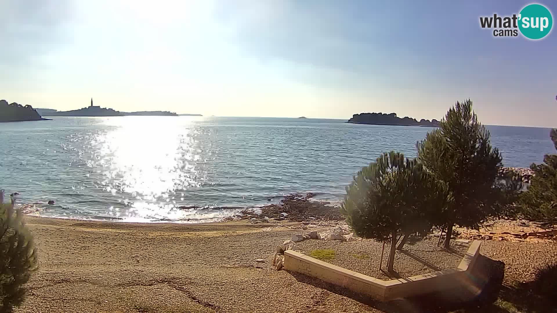 Spletna kamera plaža Borik Rovinj