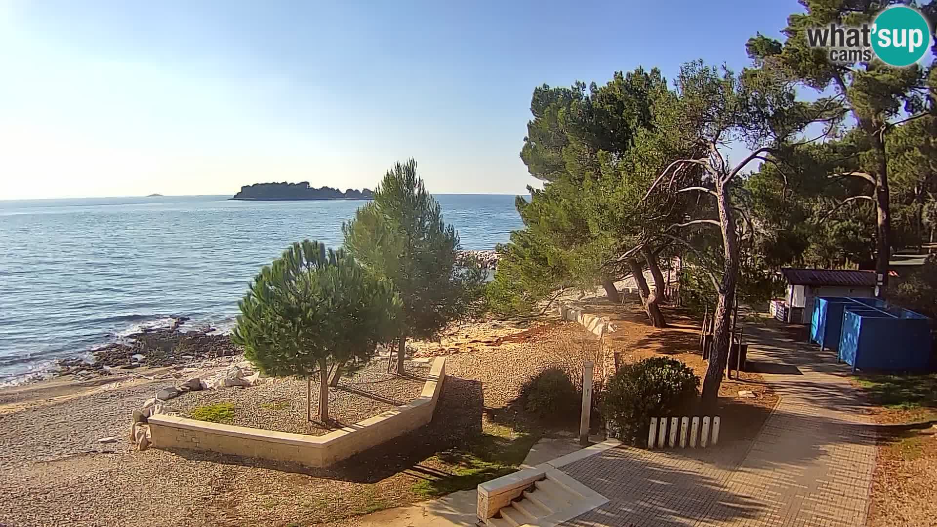 Web kamera Borik plaža Rovinj – Istra