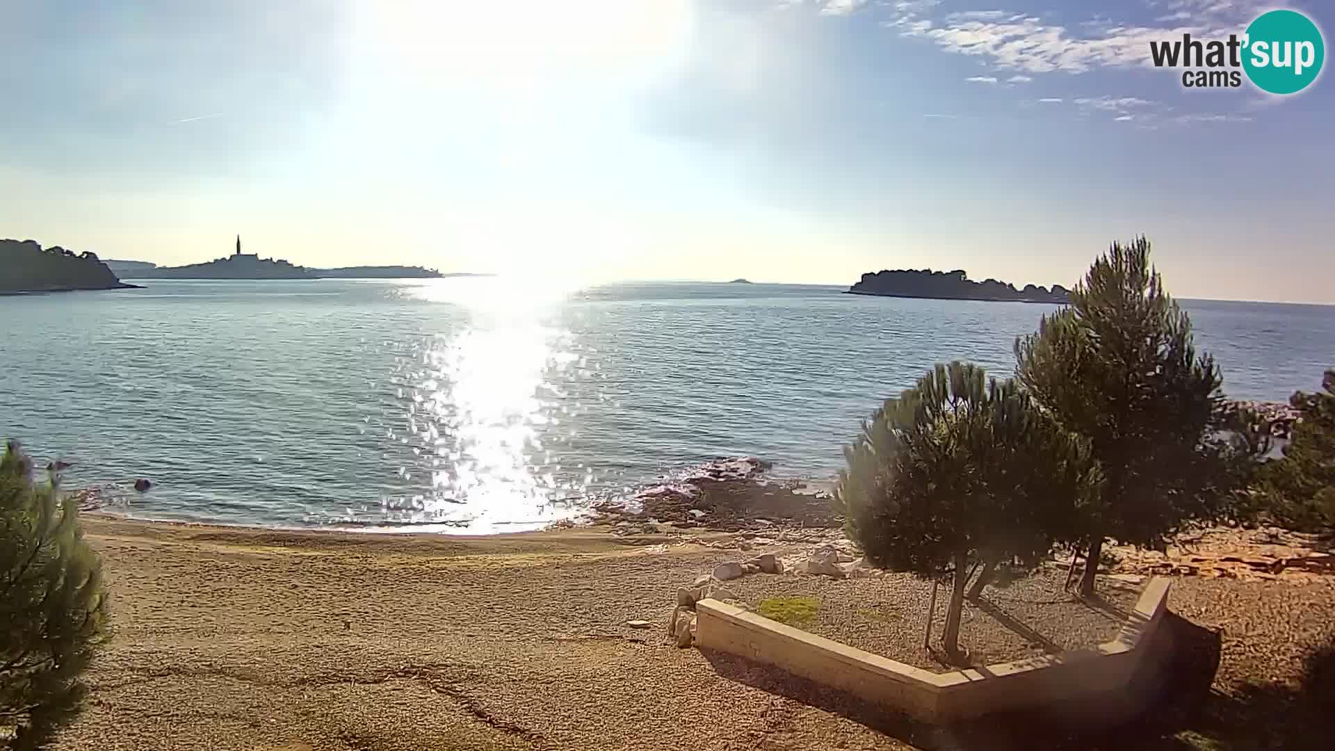 Spletna kamera plaža Borik Rovinj