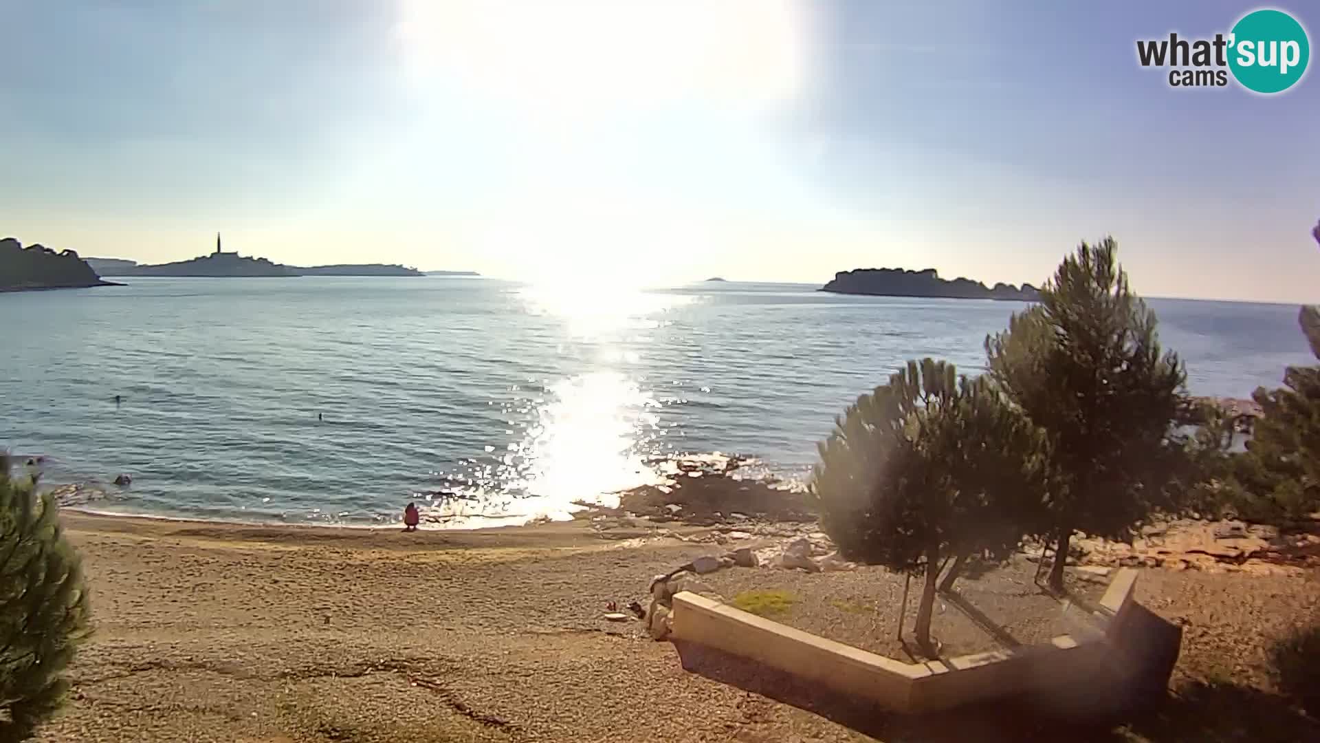 Camera en vivo Borik playa Rovinj – Istria