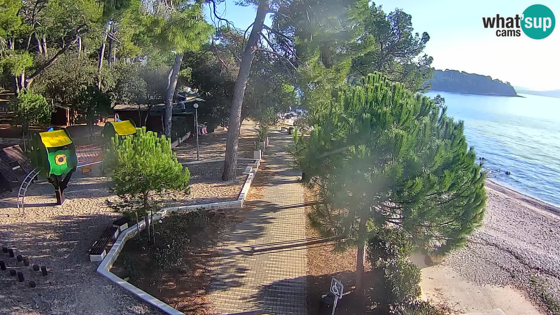 Camera en vivo Borik playa Rovinj – Istria