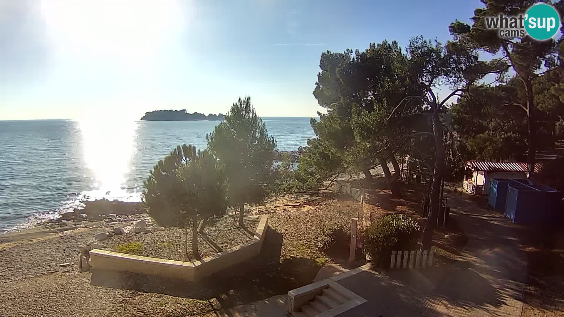 Camera en vivo Borik playa Rovinj – Istria