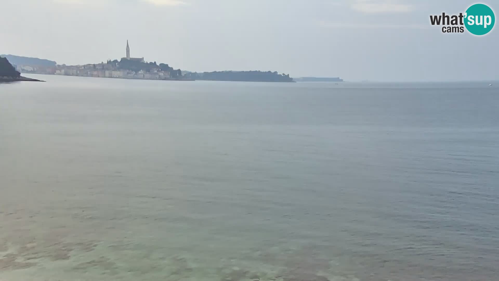 Spletna kamera plaža Borik Rovinj