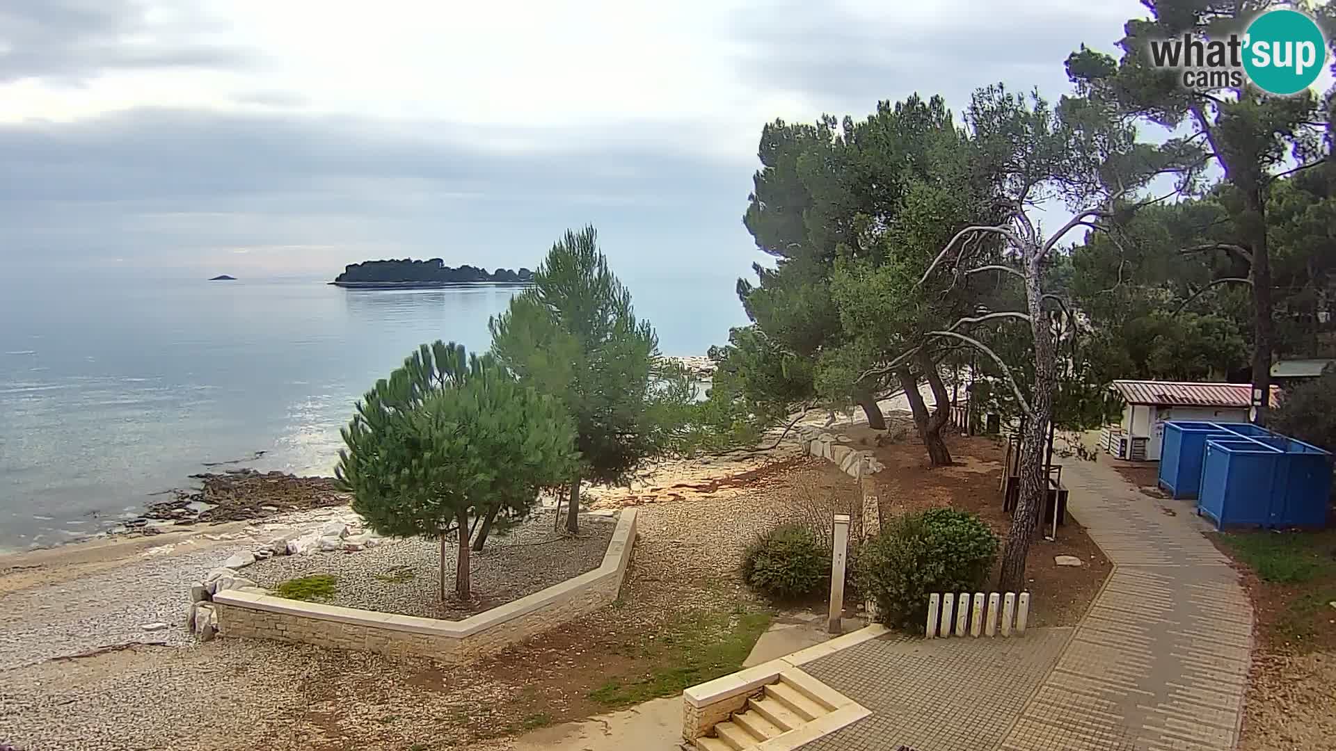 Web kamera Borik plaža Rovinj – Istra